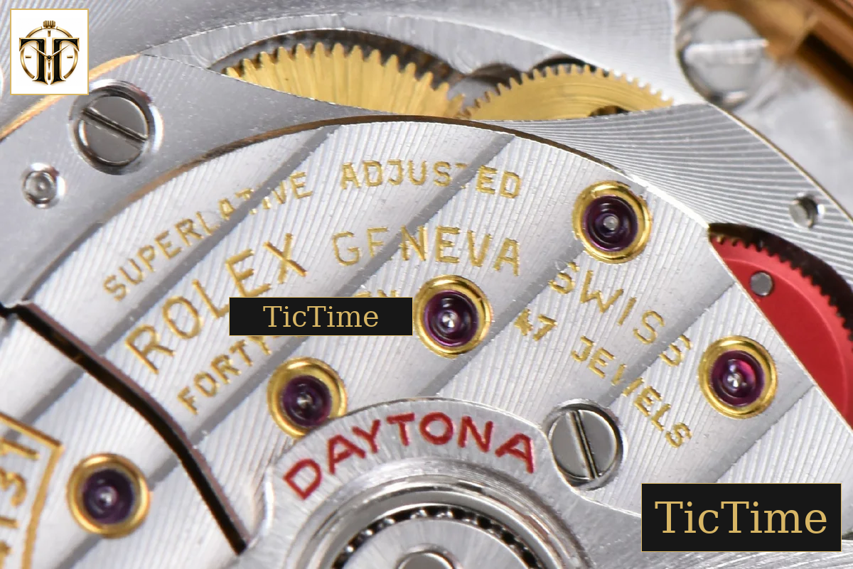 Daytona 126518 40mm Clean Factory YG Black Bezel Black Subdial Oysterflex Strap DD4131 — foto 23