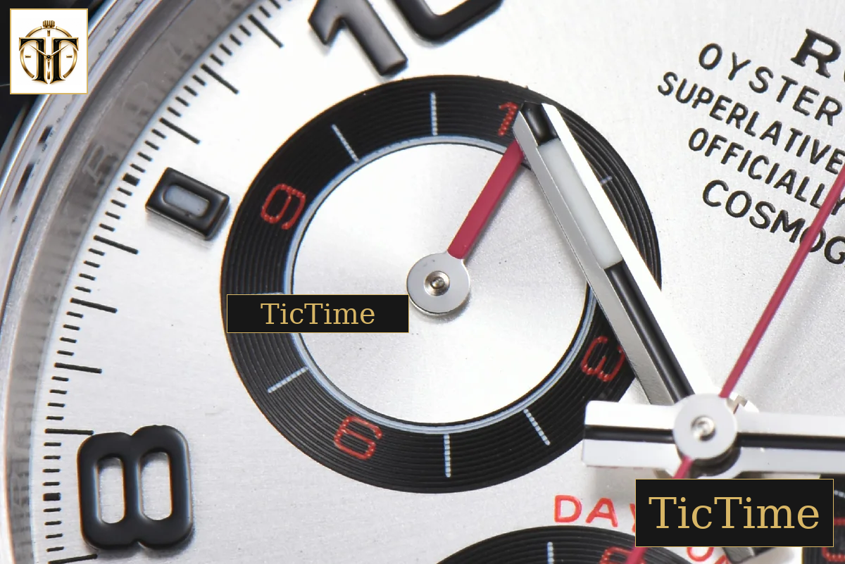 Daytona 116509 APSF SS White Dial Digital Marker SS Bracelet SH4130 — foto 7