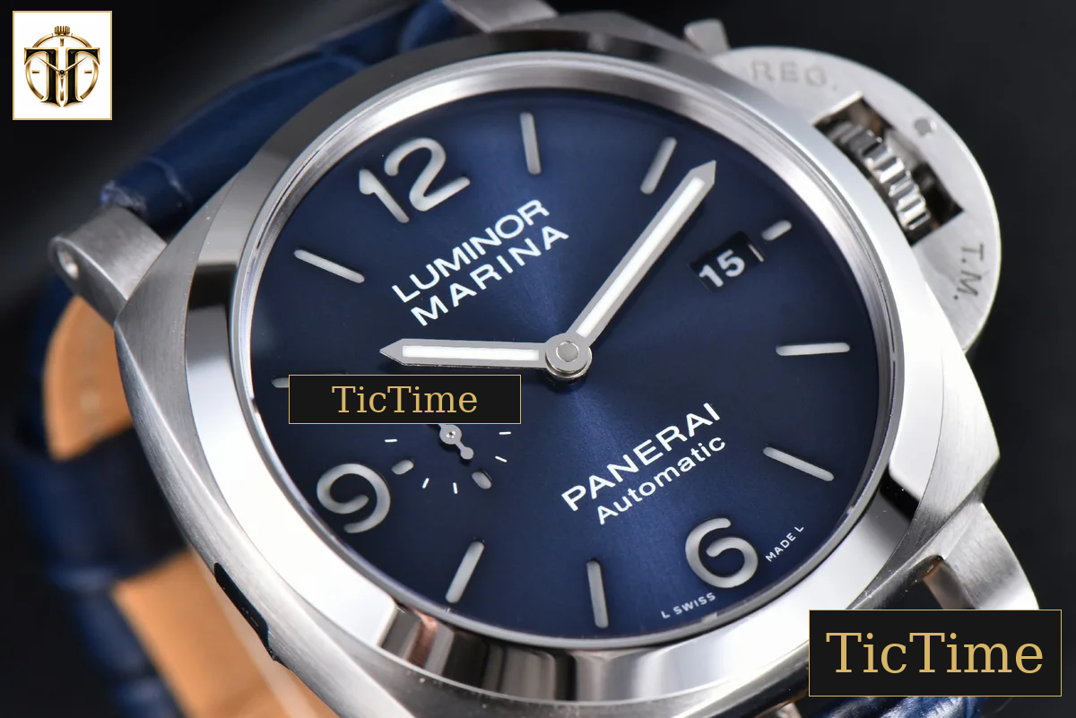 PAM1313 44mm VSF Blue Dial Blue Leather Strap P9010 — foto 10