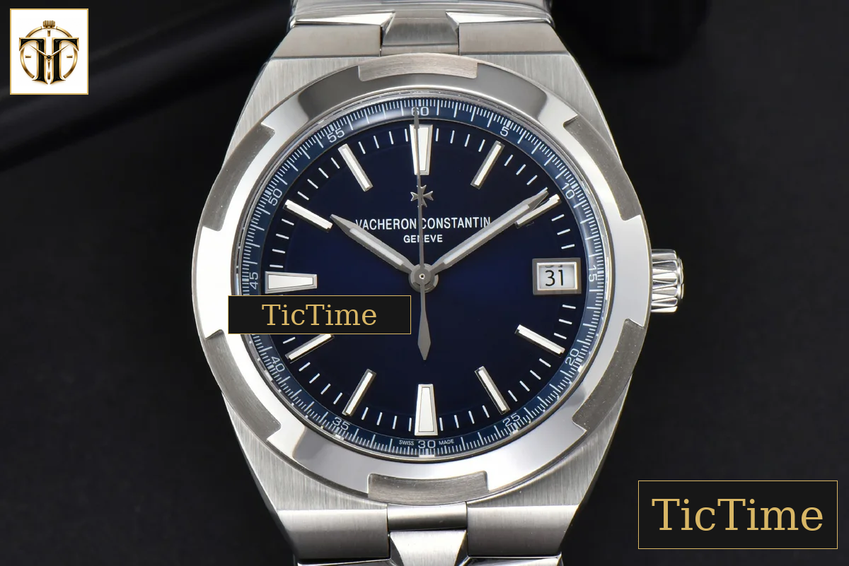 Overseas 4500V 41mm ZF Blue Dial SS Bracelet A5100 — foto 2