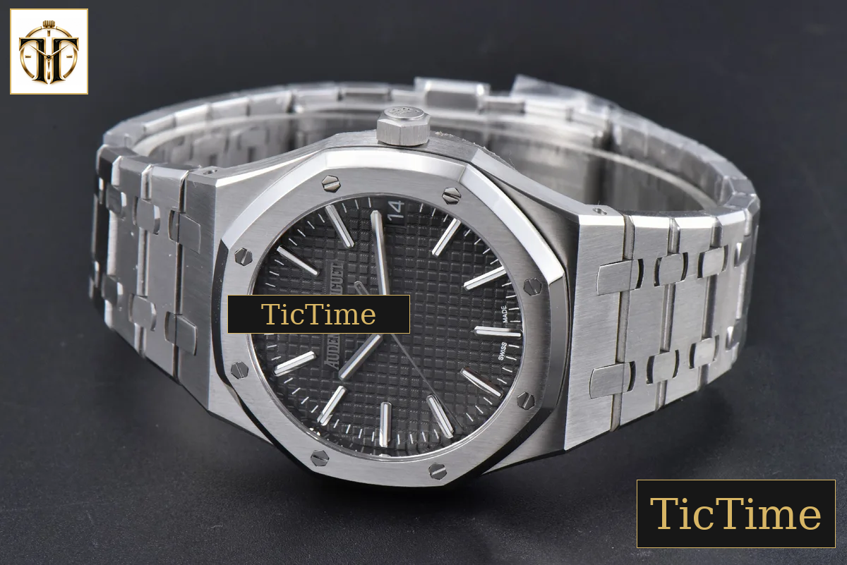 Royal Oak “50th Anniversary” 15510 41mm APSF SS Gray Dial SS Bracelet V2 Free Sprung SA4302 — foto 12