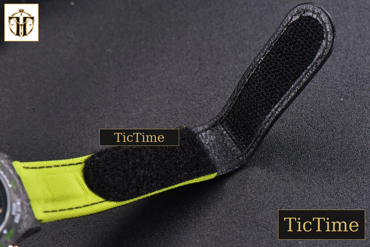 Daytona DIW Carbon WWF Green Wolf Dial Dark Green Nylon Strap A7750 — foto 17