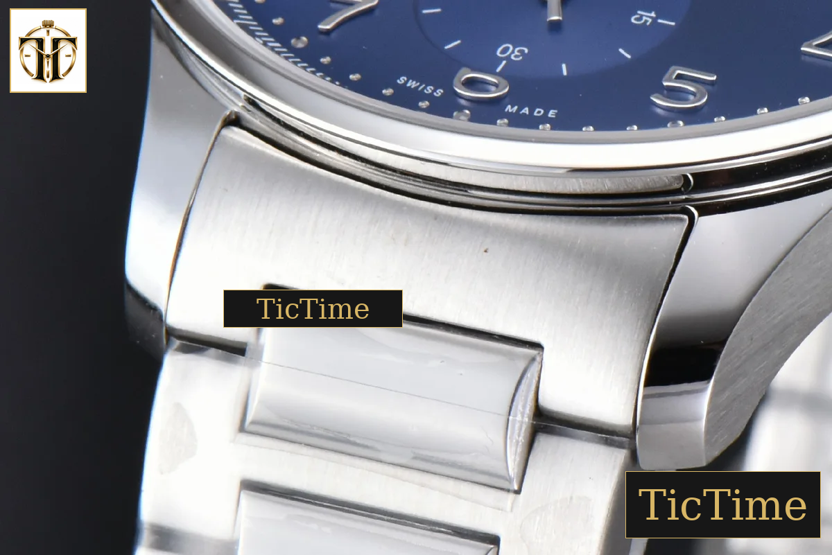 Portuguese IW371606 41mm ZF SS Blue Dial SS Bracelet A96355 — foto 10