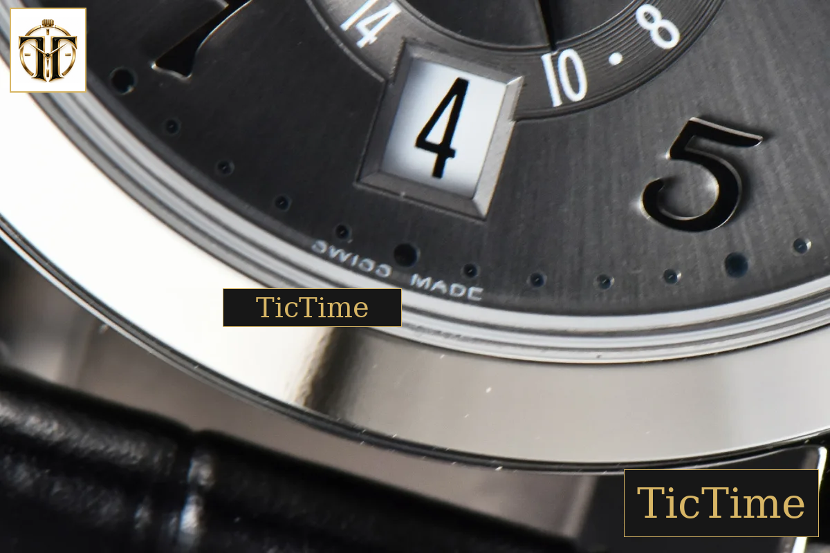 Complications 5396 38.5mm ZF Gray Dial Moonphase Stick Markers Black Leather Strap MY9015 — foto 8