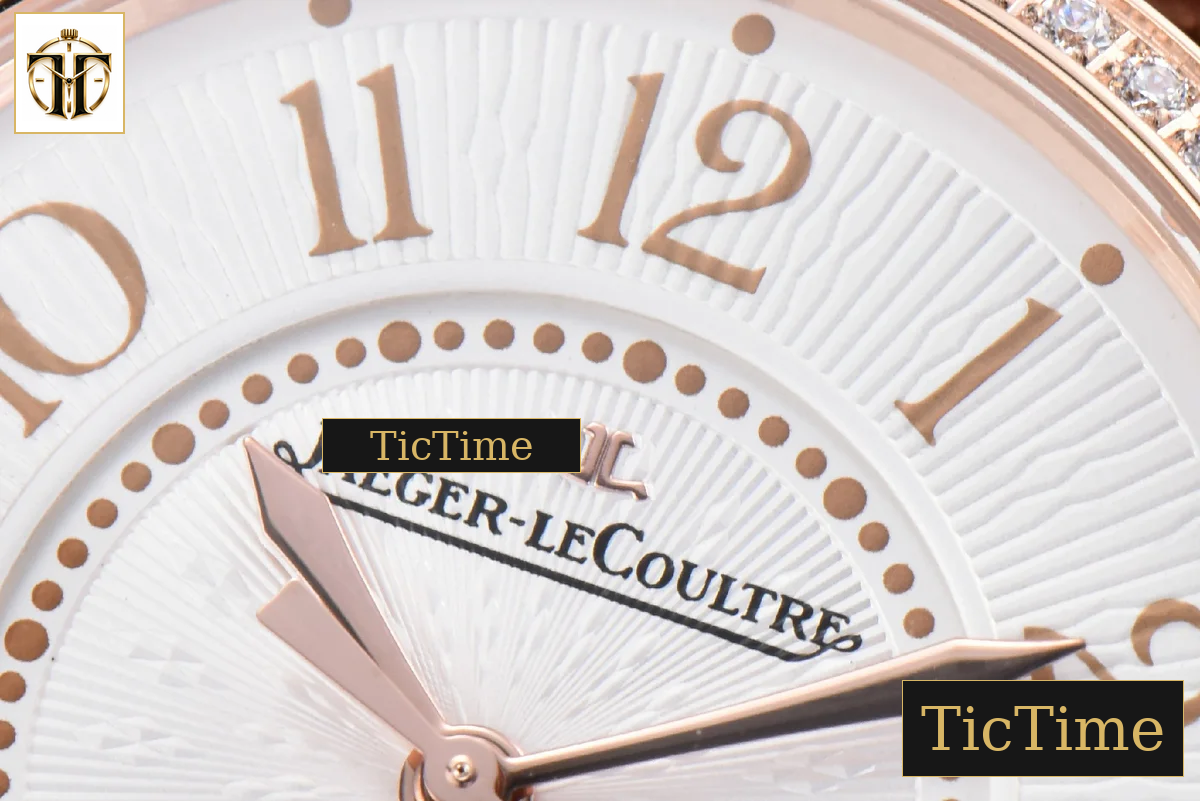 Rendez-Vous Night & Day 34mm APSF RG Diamond White Textured Dial Brown Leather Strap A898 — foto 5