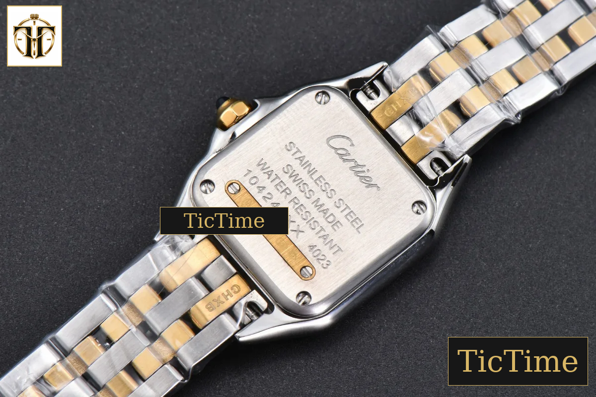 Panthère 22mm AF SS/YG Diamond Bezel White Dial SS/YG Bracelet Ronda Quartz — foto 15