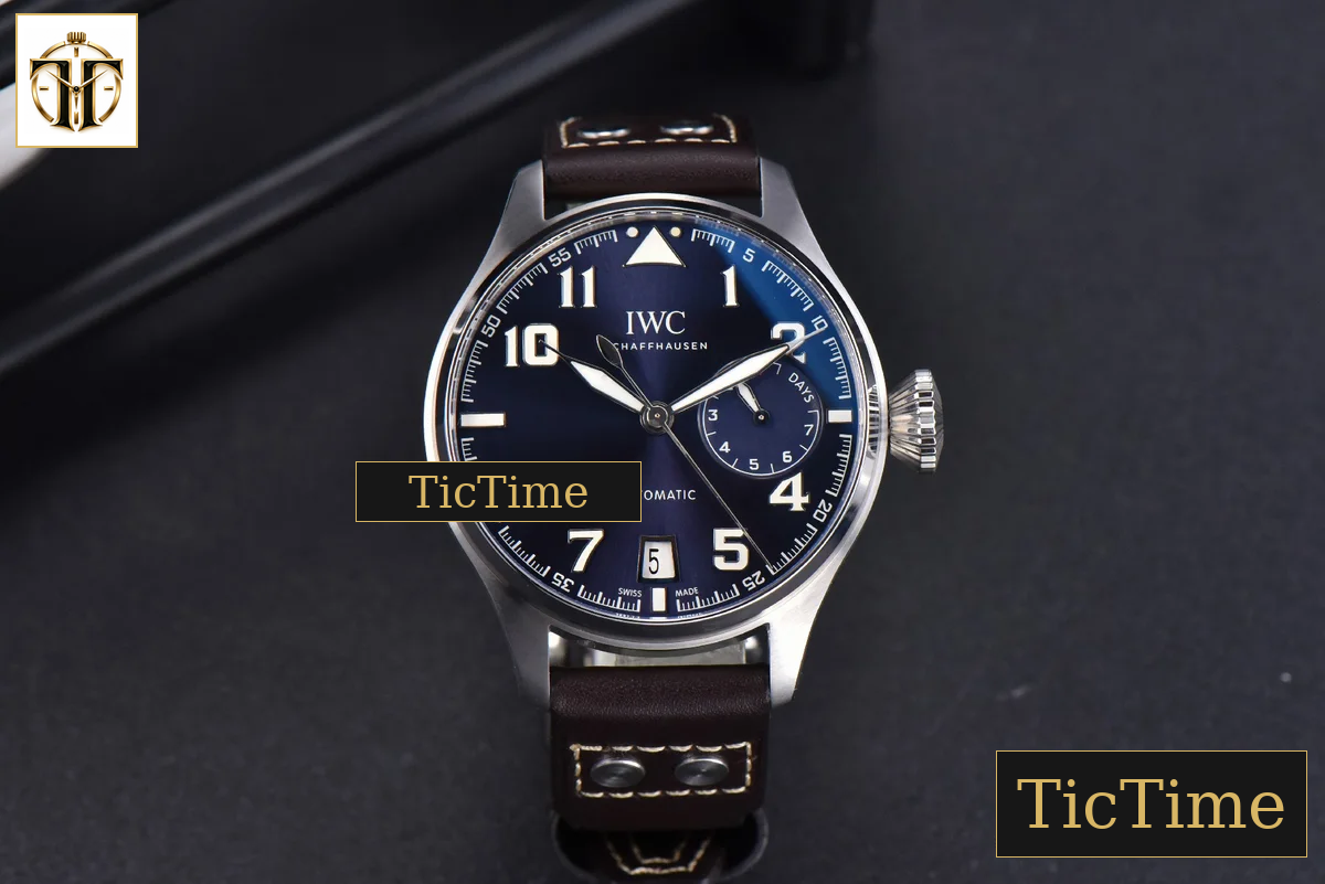 Big Pilot Rodeo Drive IW501002 46mm ZF Blue Dial Leather Strap V2 A51111 — foto 3