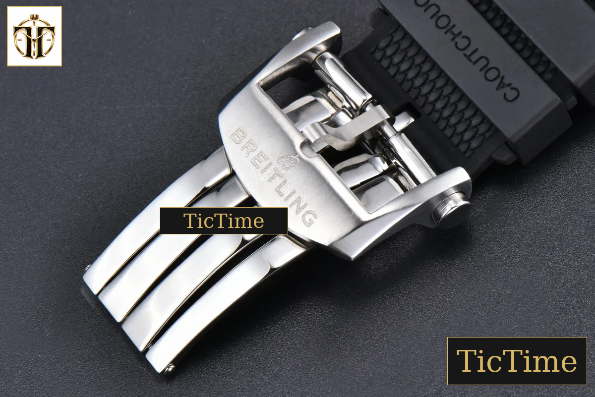 Chronomat B01 44mm BLSF Black Bezel Black Dial Rubber Strap 7750 — foto 29