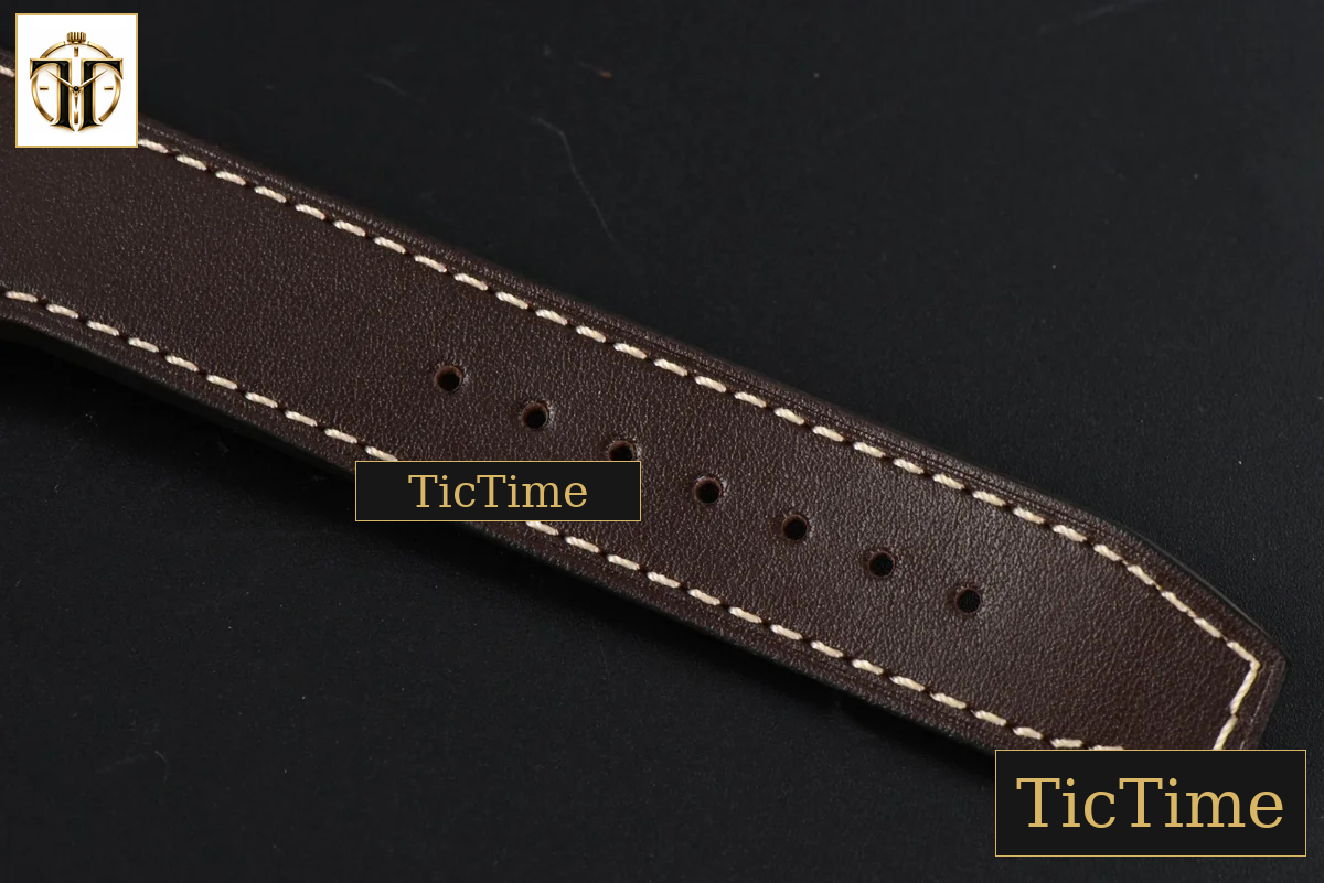 Mark XVIII IW327006 40mm V7F Titanium Black Dial Brown Leather Strap A2892 — foto 18