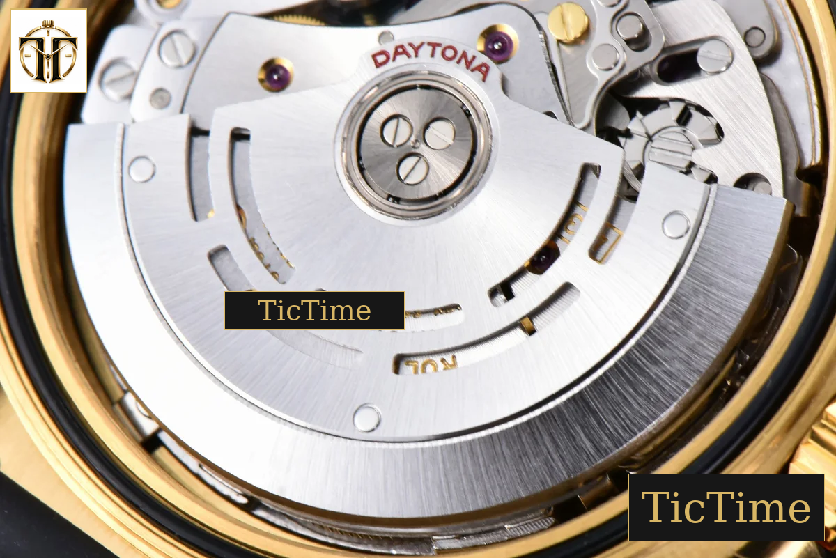 Daytona 904L 116518 40mm VSF YG YG Black Subdial Oysterflex Strap DD4130 — foto 27