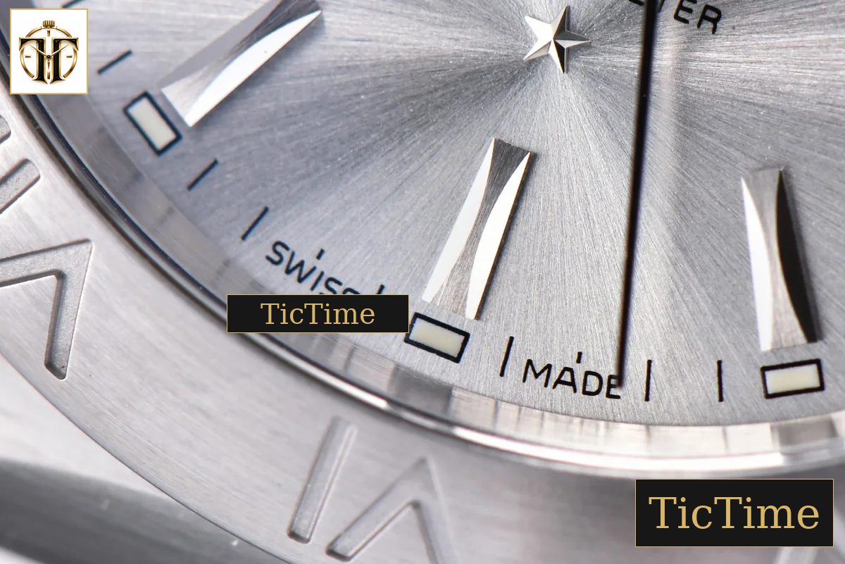 Constellation 38mm VSF SS Silver Dial Stick Markers SS Bracelet A8500 — foto 9