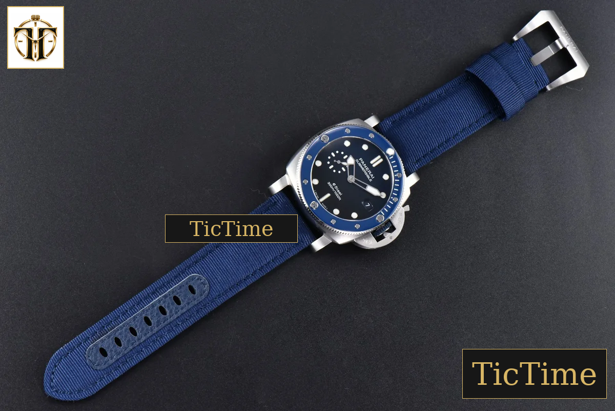 Sub Quaranta PAM1289 44mm VSF Blue Dial Blue Nylon Strap P900 — foto 17