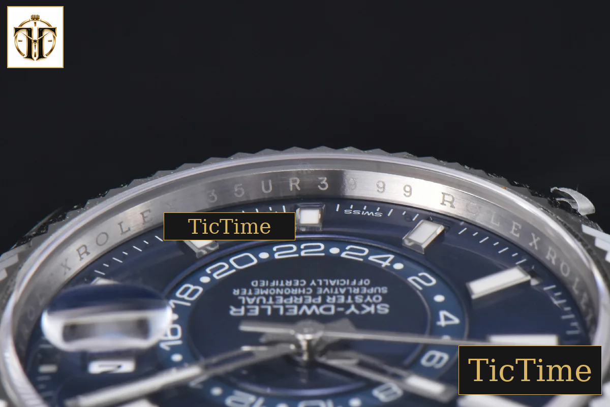 Sky-Dweller 904L 326934 42mm ZF Blue Dial SS Bracelet A2824 — foto 14