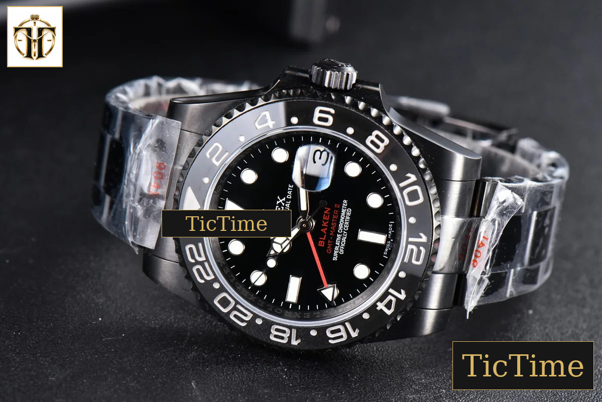 Blaken Submariner LN 116610 IPKF Red Hand PVD Bracelet A2836 — foto 16