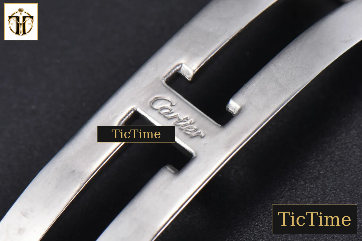 Panthère Secrete Ladies 27mm BVF SS/RG White Dial Diamond Bezel SS/RG Bracelet Ronda Quartz — foto 22