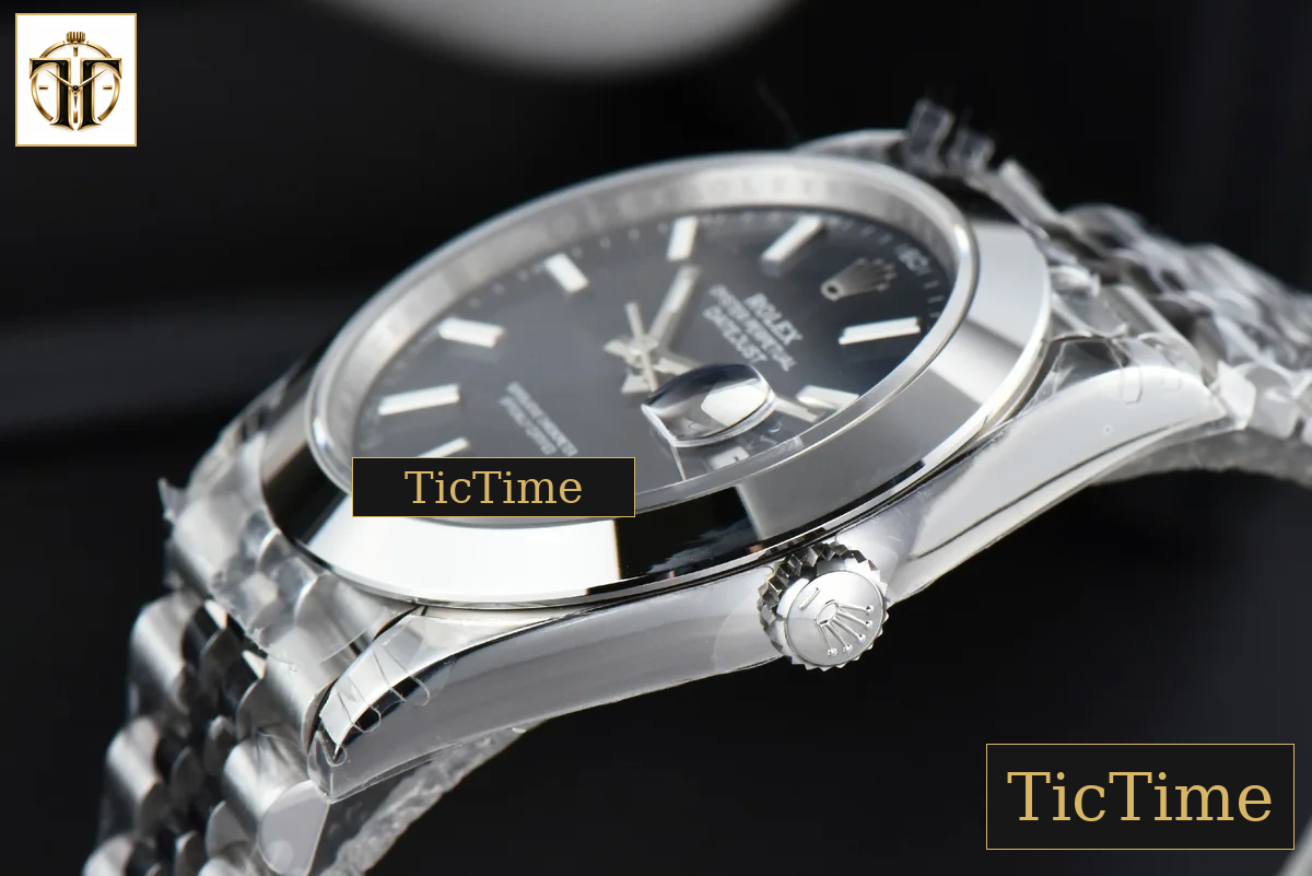DateJust Smooth Bezel 126300 41mm VSF Blue Dial Jubilee Bracelet VS3235 — foto 11