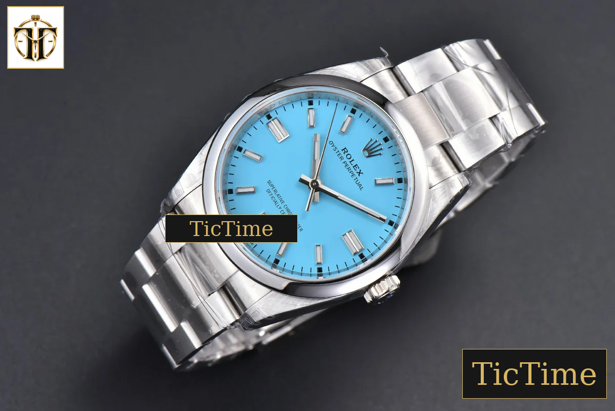 Oyster Perpetual 904L 126000 36mm VSF Tiffany Dial Oyster Bracelet VS3235 — foto 4