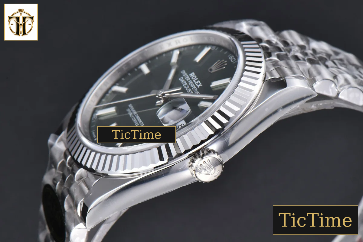 DateJust 904L Mint 126334 41mm Clean Factory Green Dial Jubilee Bracelet VR3235 — foto 11