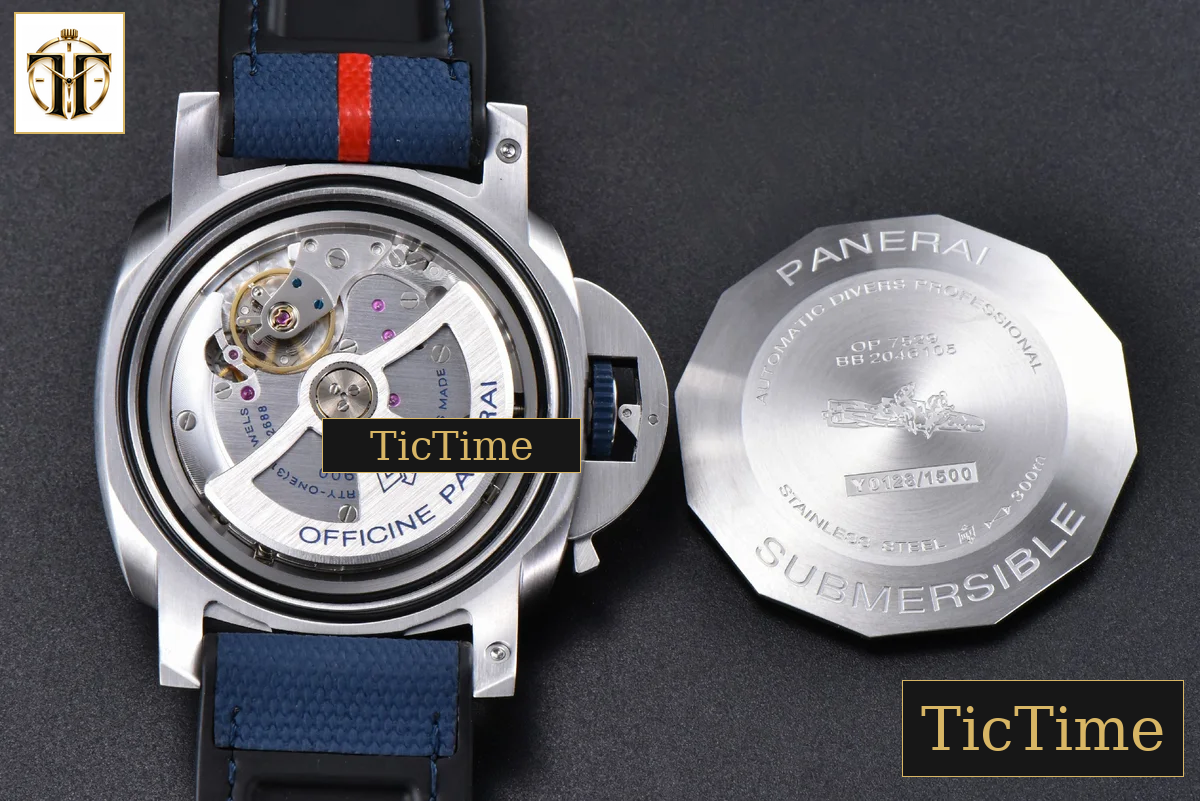 Luna Rossa Submersible PAM1391 44mm VSF Blue Dial Rubber Strap P900 — foto 20