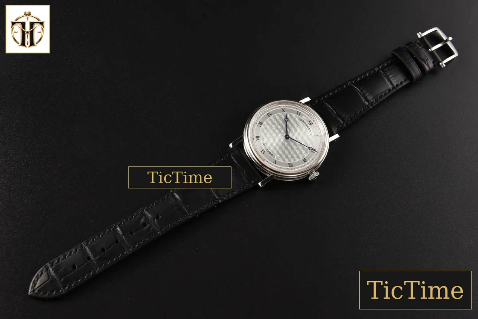 Classique 5157 38mm LTF White Dots Dial Roma Marker Black Leather Strap MY9015 — foto 28