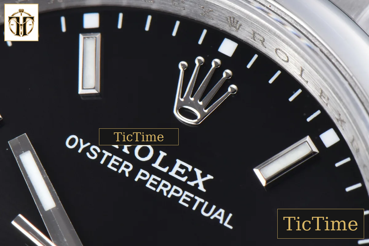 Oyster Perpetual 904L 126000 36mm GMF Black Dial SS Bracelet VR3230 — foto 7