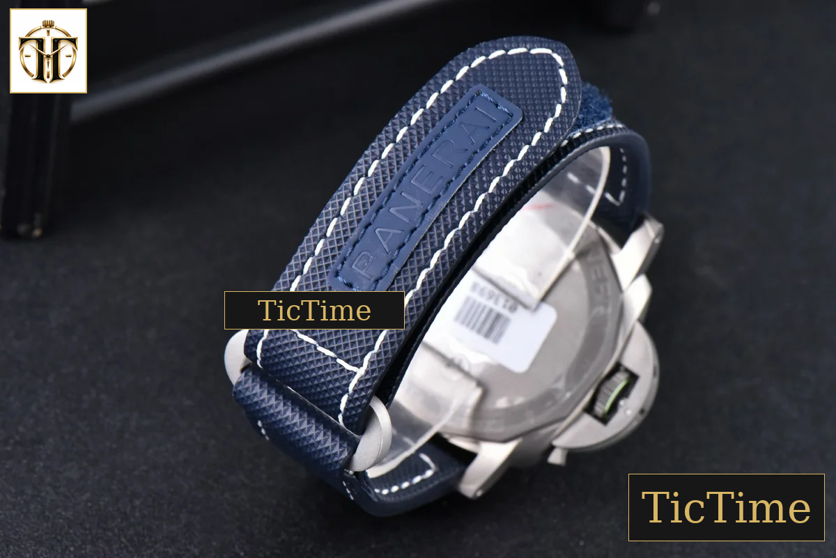 PAM1117 44mm VSF Titanium Blue Dial Blue Rubber Strap P9010 — foto 12