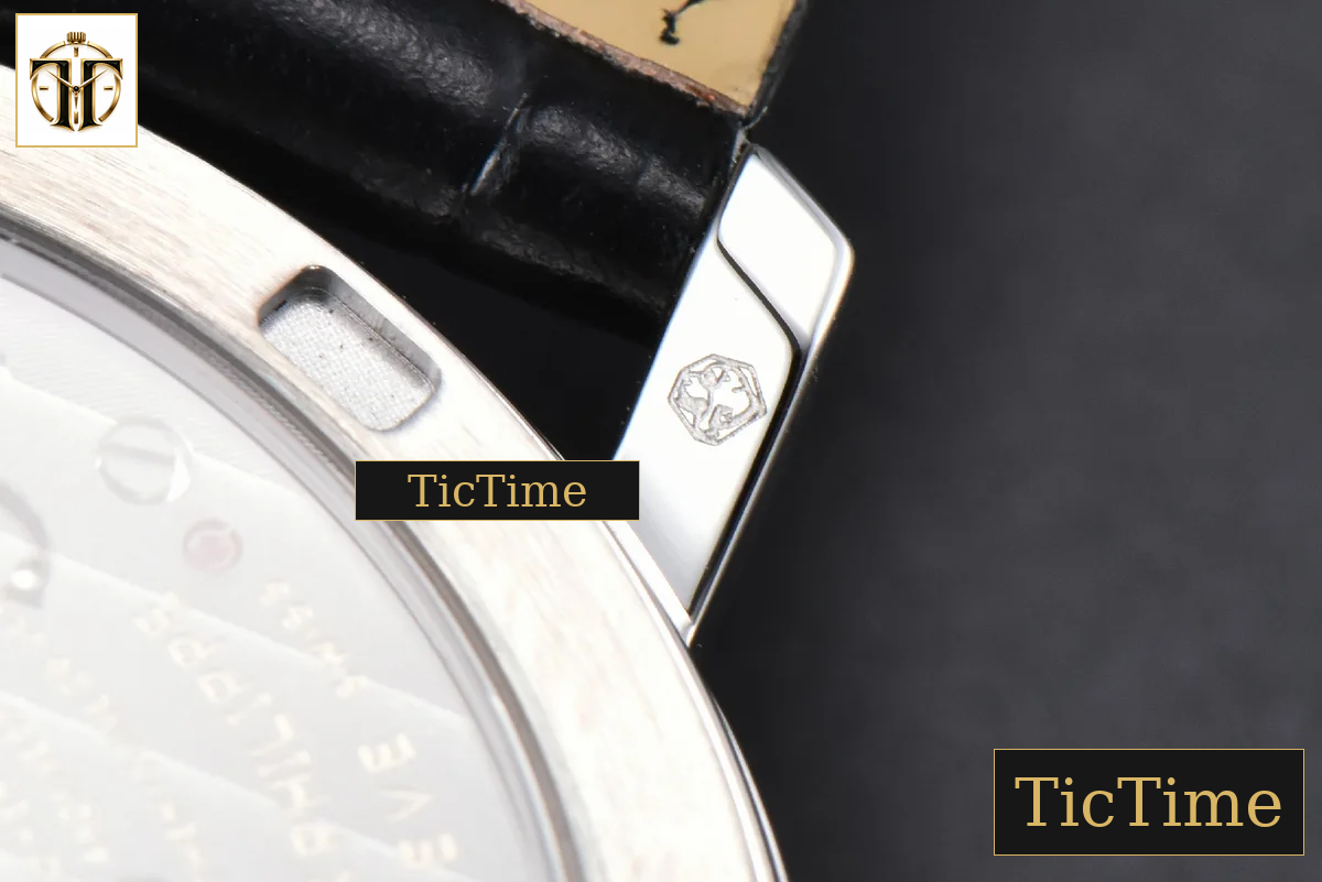 Calatrava 50th Anniversary 5057G 36.5mm IWF Gray Dial Leather Strap — foto 23