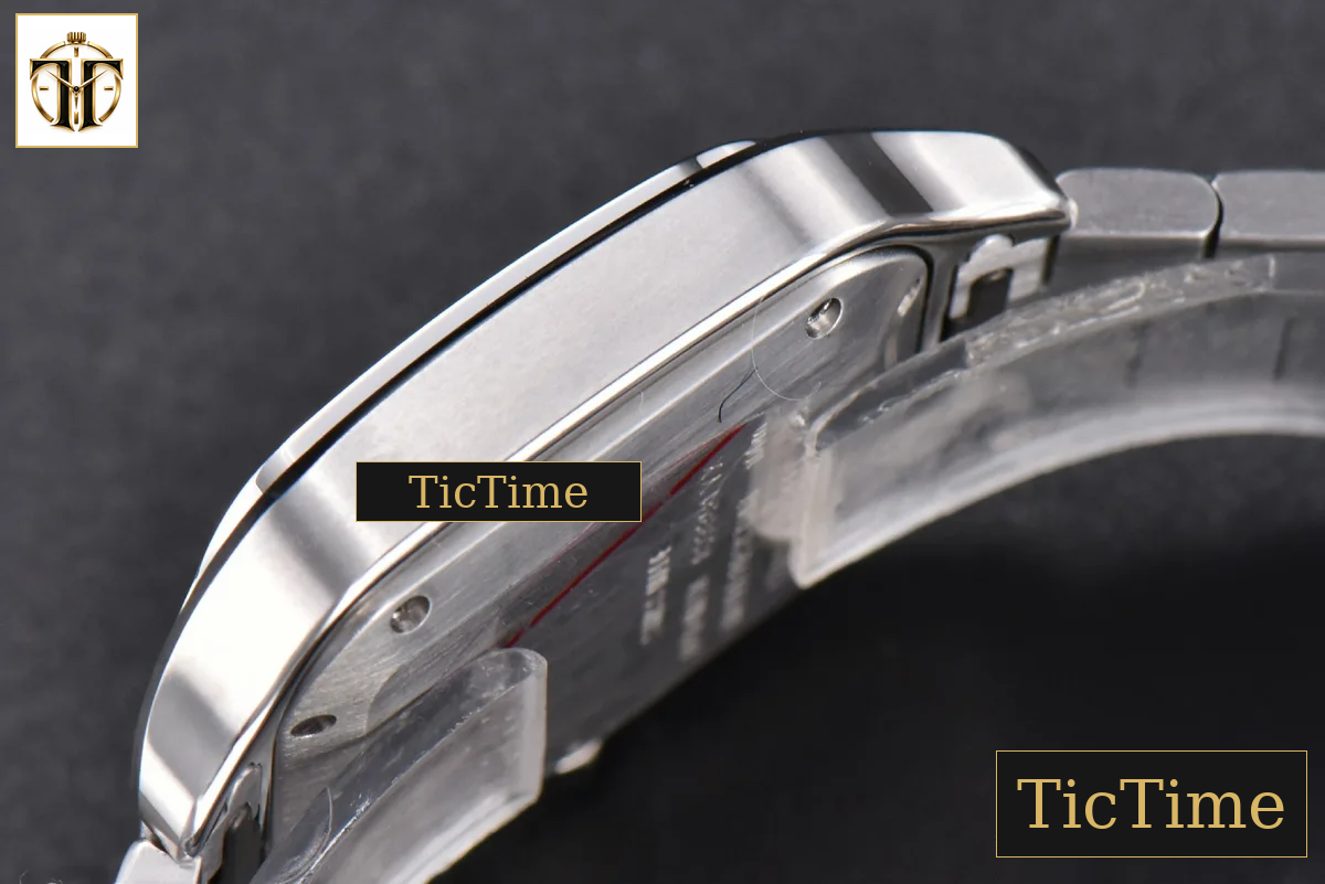 Santos de Cartier Medium 35mm BVF SS White Dial SS Bracelet Miyota 9039 — foto 10