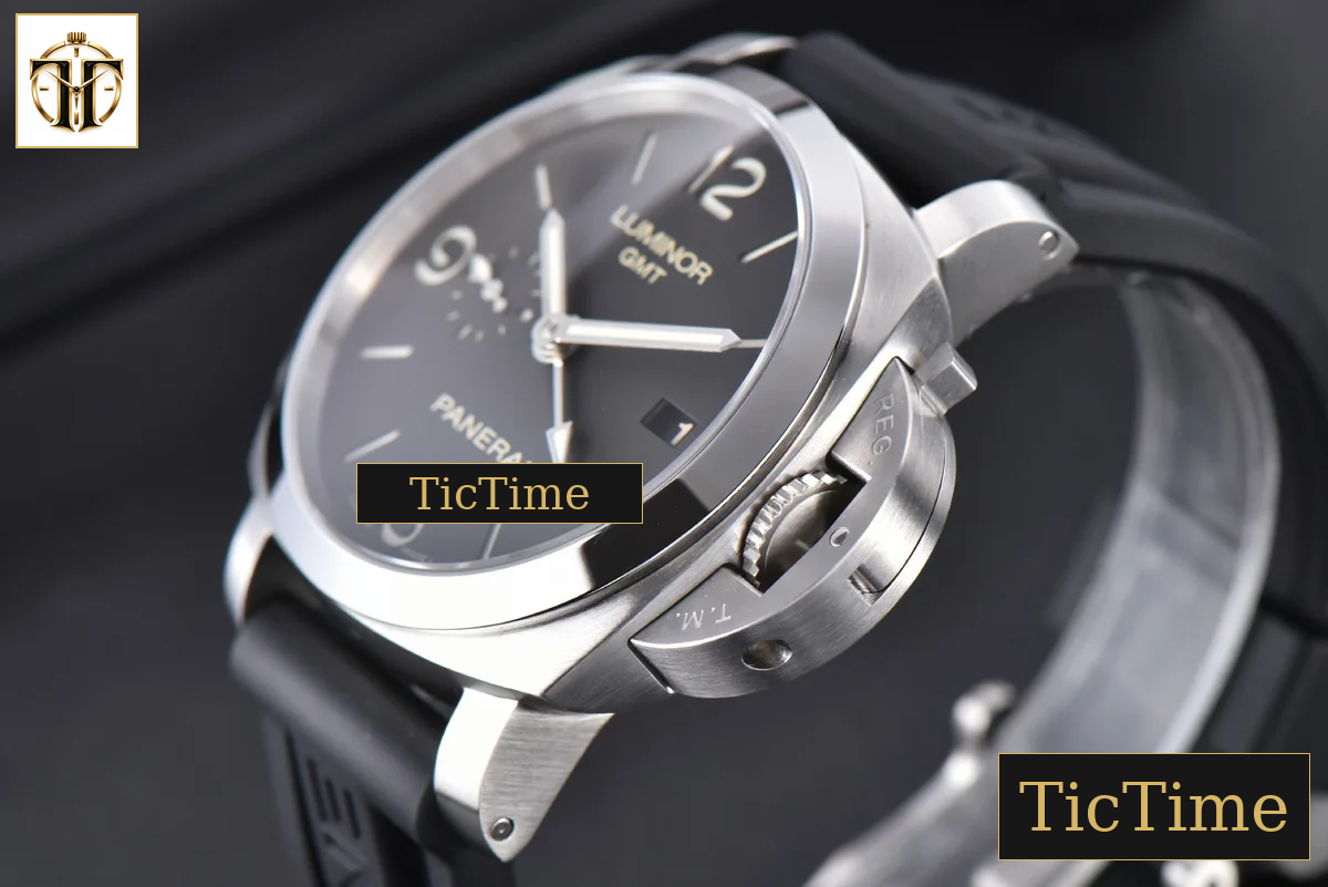 Luminor Marina GMT PAM320 44mm VSF Black Dial Rubber Strap P9001 — foto 10