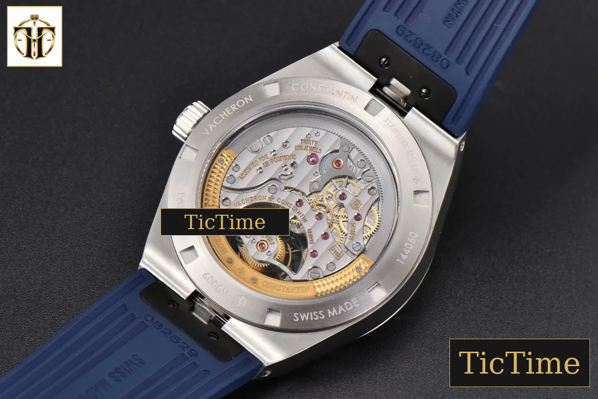 Overseas Tourbillon 6000V 42.5mm BBRF Blue Dial Blue Rubber Strap Tourb — foto 17