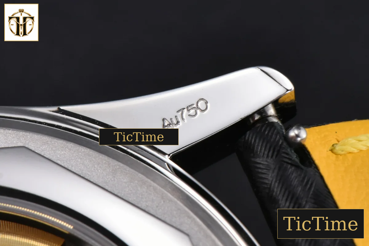 Calatrava 6007G 40mm ZF Black Dial Yellow Hand Nylon Strap 9015 — foto 20