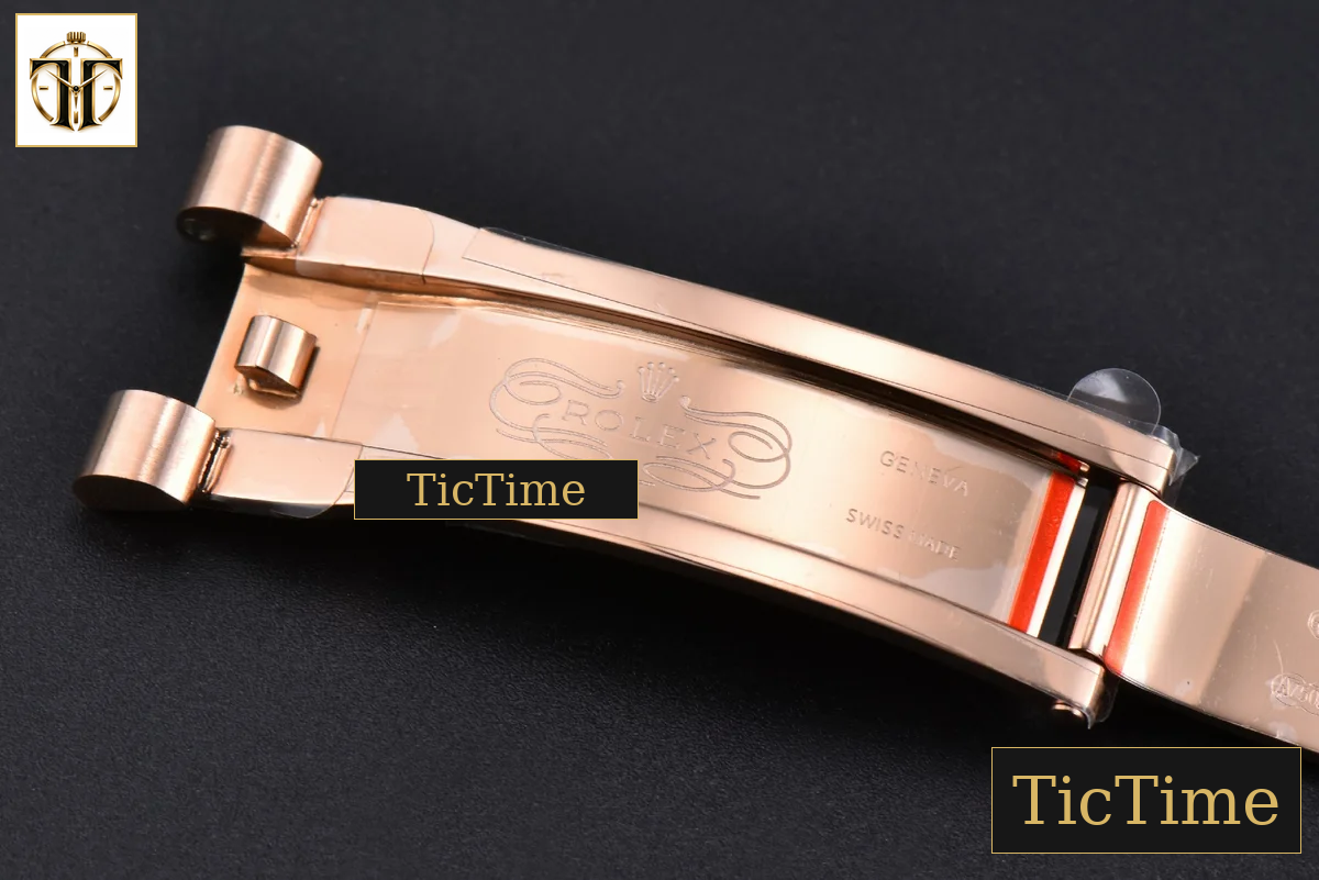 DayDate Tungsten 40mm GMF RG Sinople Dial Diamond Marker President Bracelet 165g VR3255 — foto 38