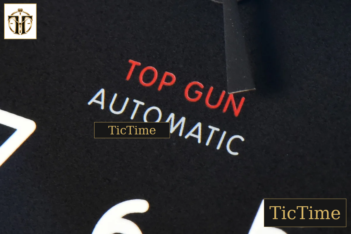Pilot Top Gun IW326906 41mm V7F Black Ceramic Black Nylon Strap A32111 — foto 8
