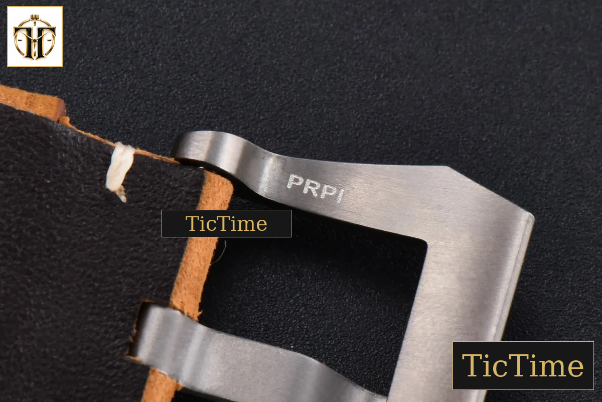 PAM1351 44mm TTF Brown Dial Brown Leather Strap P9001 — foto 32