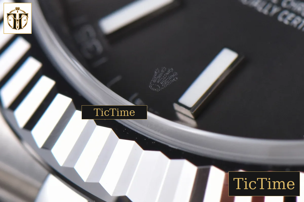 DateJust 904 126334 41mm ARF SS Gray Dial Lume Markers Jubilee Bracelet VR3235 — foto 14