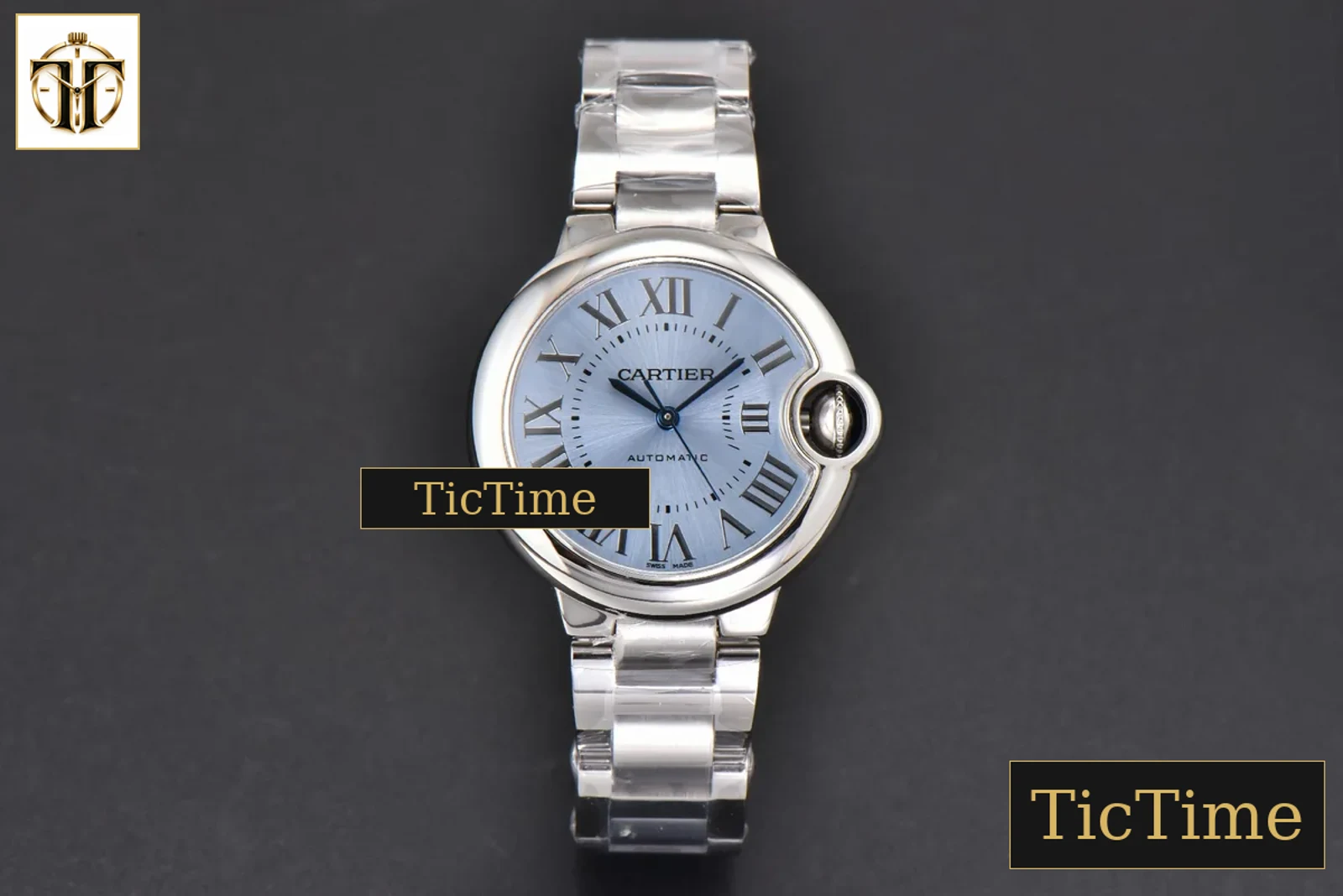 Ballon Bleu 33mm AF Ice Blue Dial SS Bracelet A1853 — foto 3