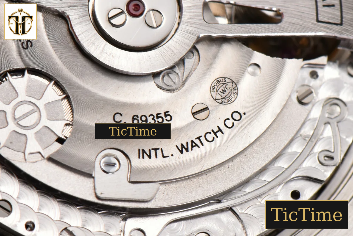 Portuguese Chrono IW3716 41mm RSF White Dial YG Hand SS Bracelet A7750 — foto 25