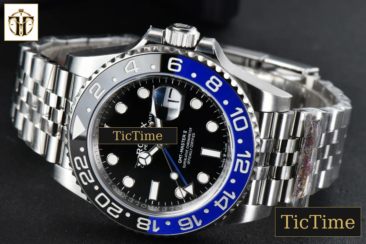 GMT-Master II BLNR 126710 Clean Factory Black/Blue Ceramic Jubilee Bracelet V3 DD3285 — foto 16