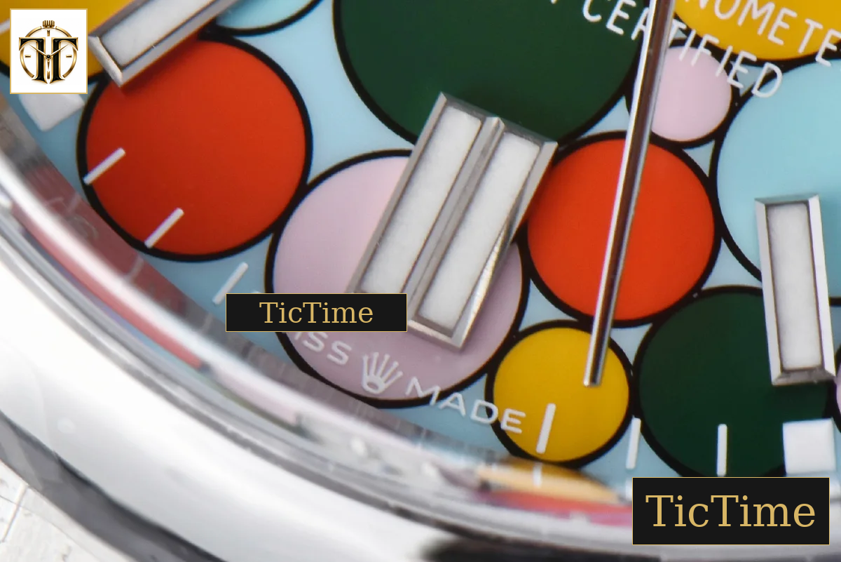 Oyster Perpetual 904L 126000 36mm Clean Factory Tiffany Blue Celebration Ballon Dial SS Bracelet VR3230 — foto 8