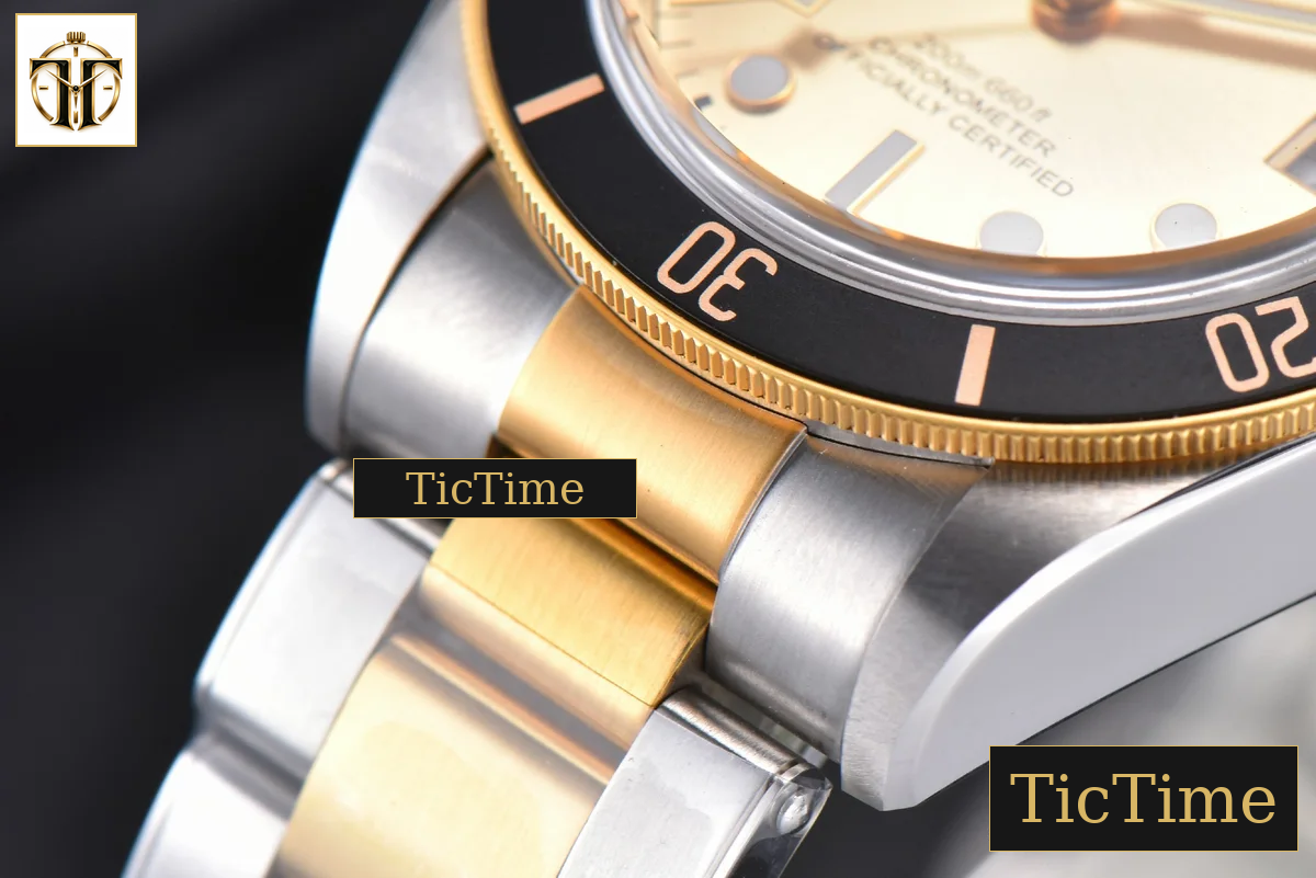 Heritage Black Bay S&G 41mm ZF YG Dial YG/SS Bracelet A2824 — foto 11
