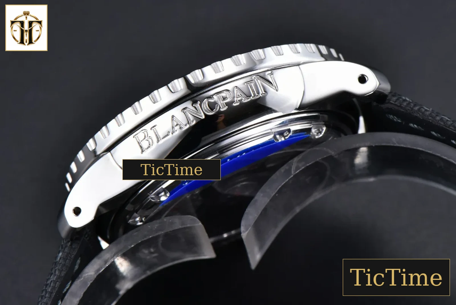 Fifty Fathoms 41mm ZF Black Dial Nylon Strap A23J — foto 14