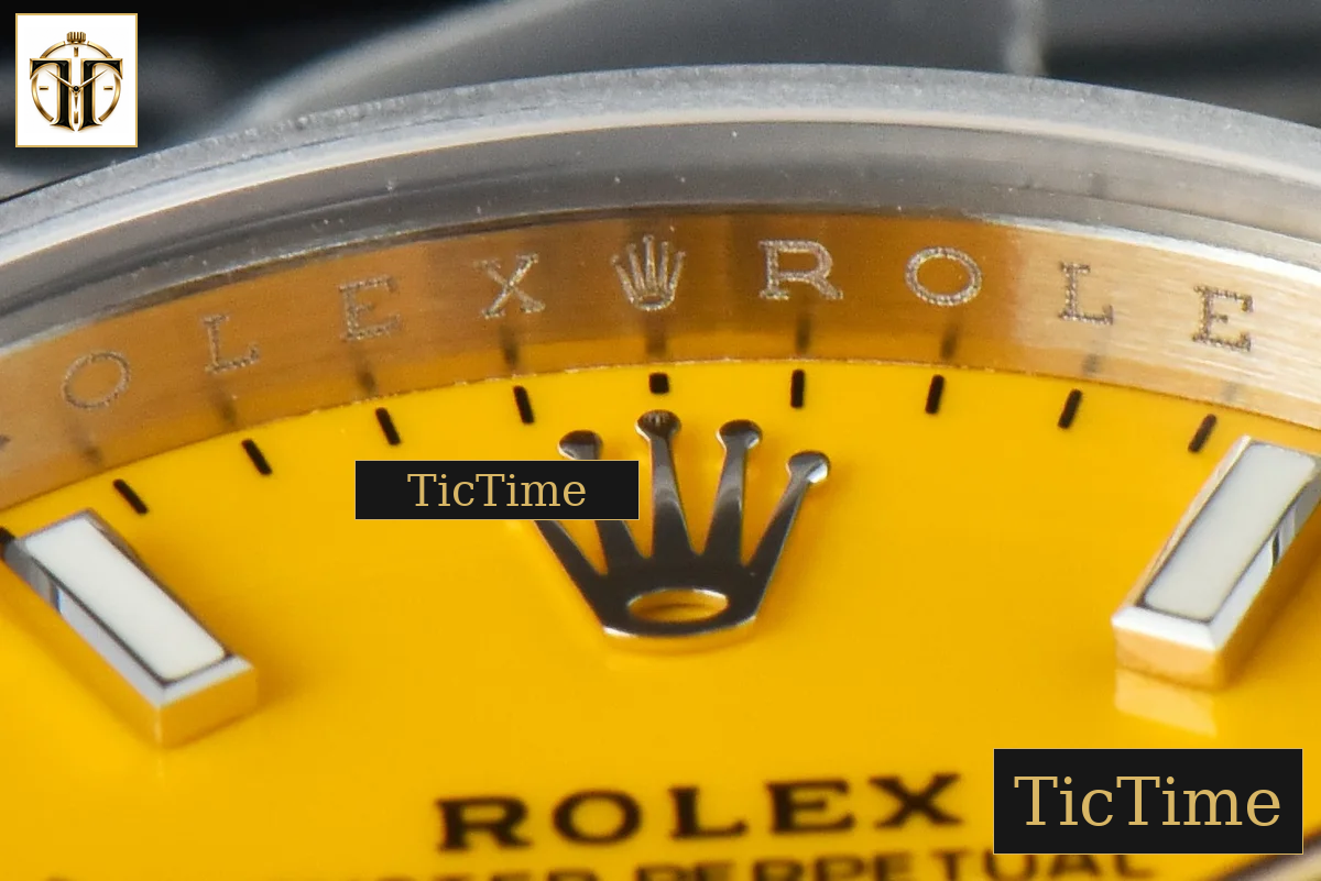 Oyster Perpetual 277200 31mm EWF Yellow Dial SS Bracelet A3230 — foto 12