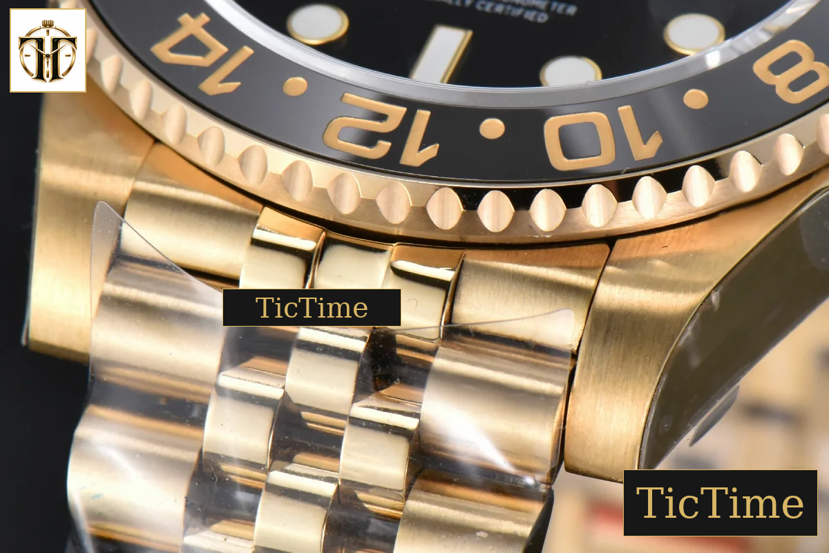 GMT Master II 904L 126718 40mm GMF YG Black Dial YG Jubilee Bracelet SH3285 — foto 11