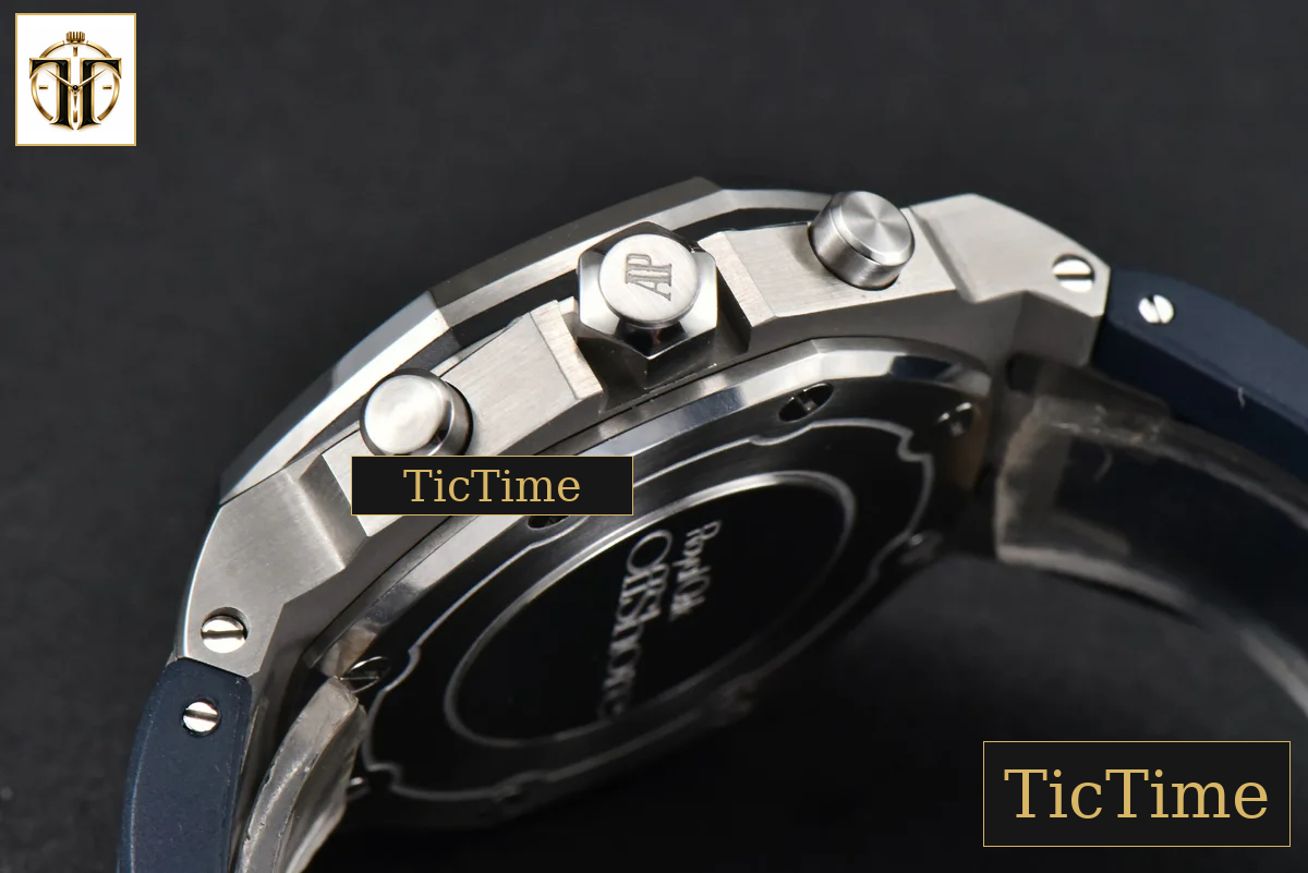 Offshore Ladies 26231ST 37mm RXWF Diamond Blue Dial Blue Subdial Blue Rubber Strap Quartz — foto 14