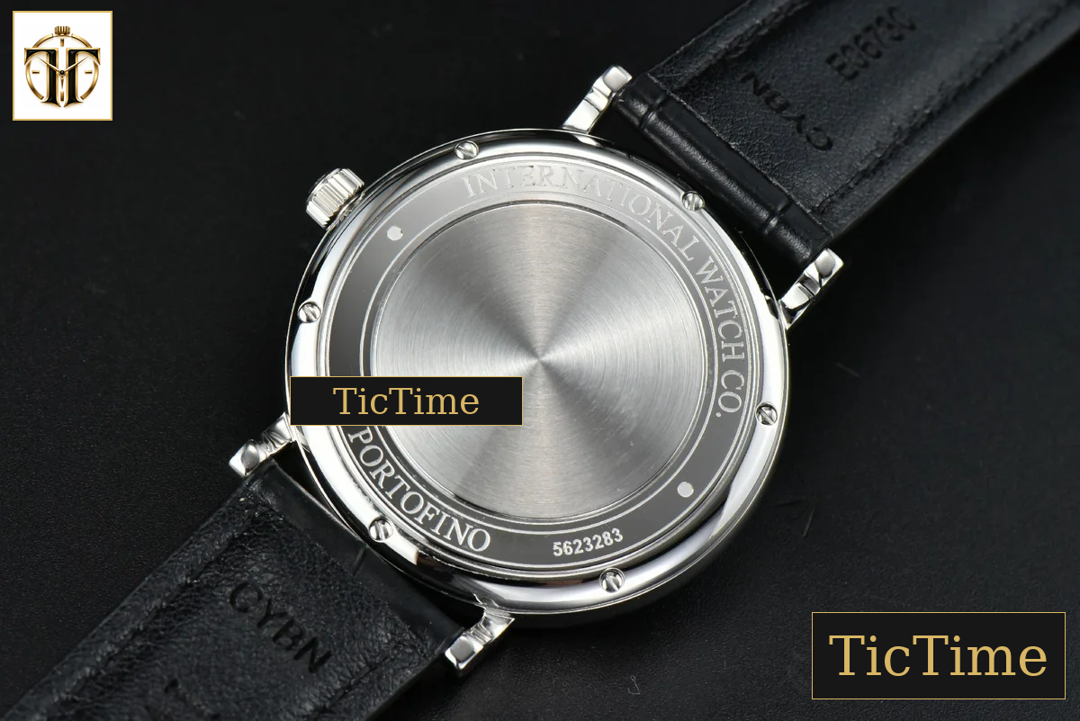 Portofino Automatic 40mm ZF Blue Dial White Marker Black Croc Strap A9019 — foto 20