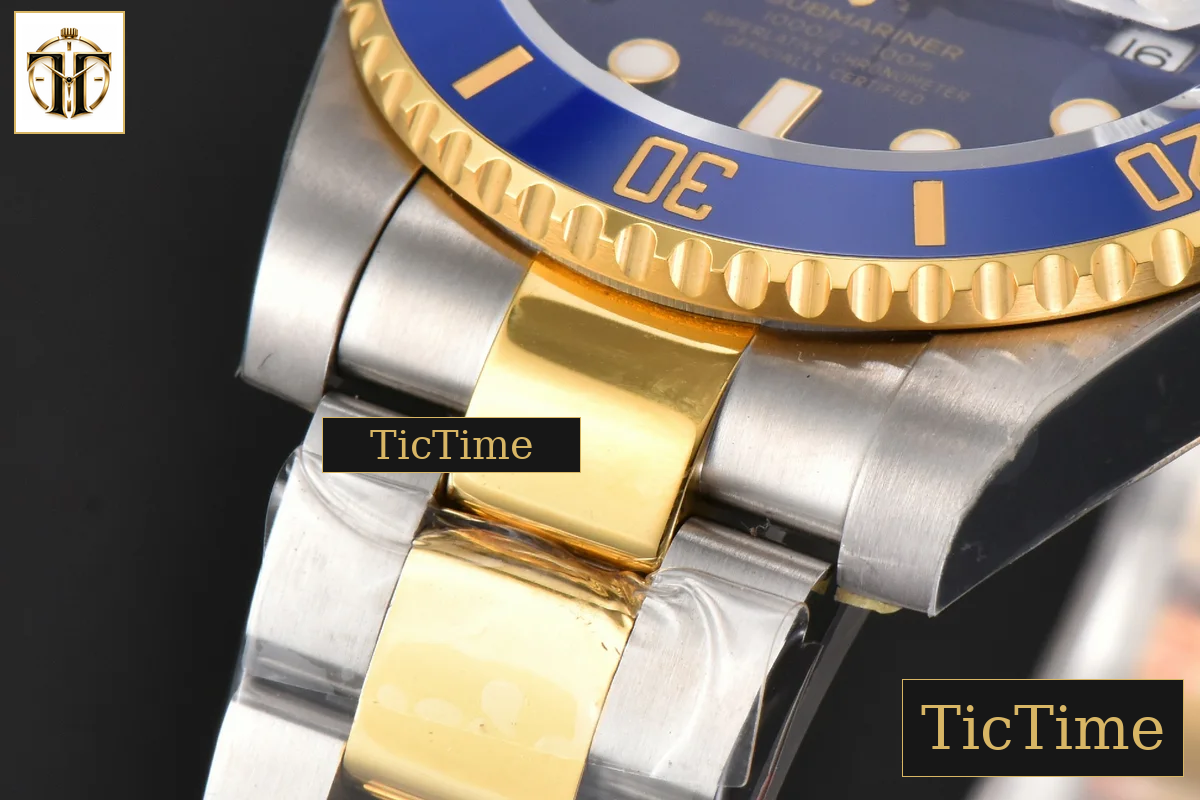Submariner LB 904L 116613 King Factory YG/SS Blue Ceramic Blue Dial SS Bracelet VR3135 — foto 10