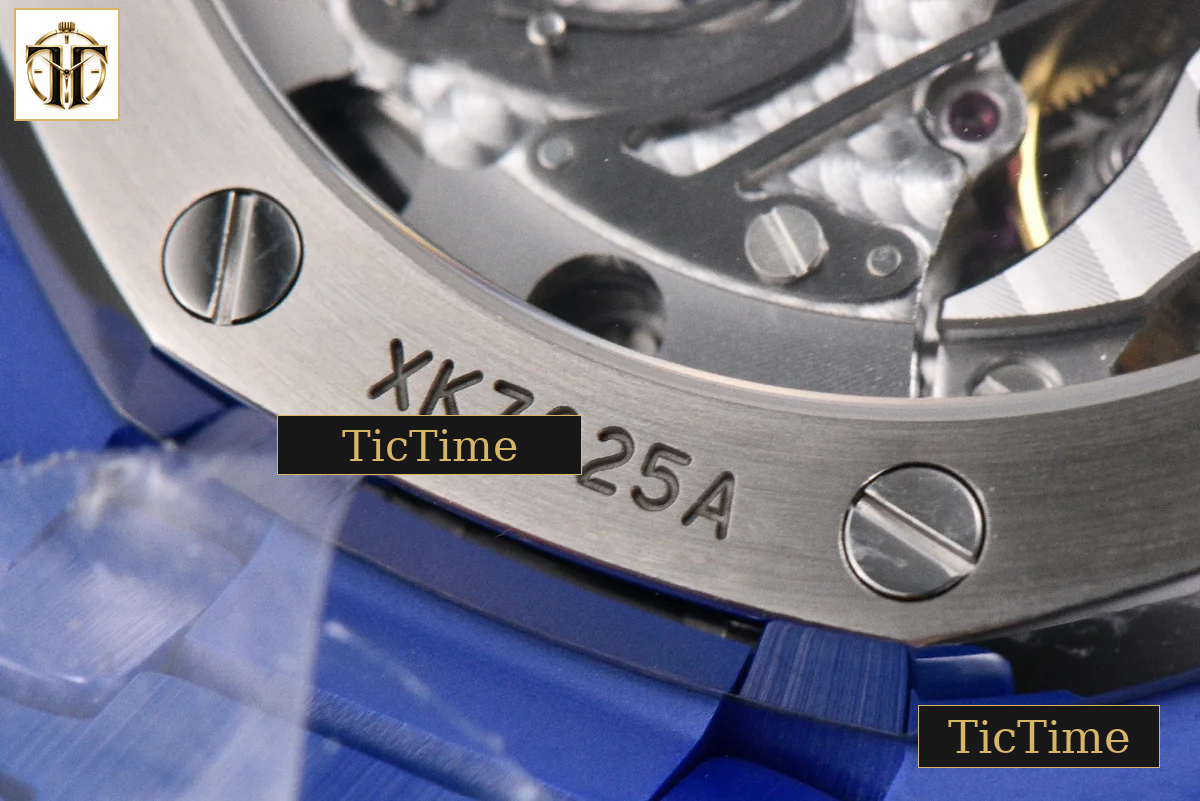 Royal Oak Chronograph 26240 41mm APSF Blue Ceramic Black Checkered Dial Black Subdial Ceramic Bracelet V2 Free Sprung SH4401 — foto 26
