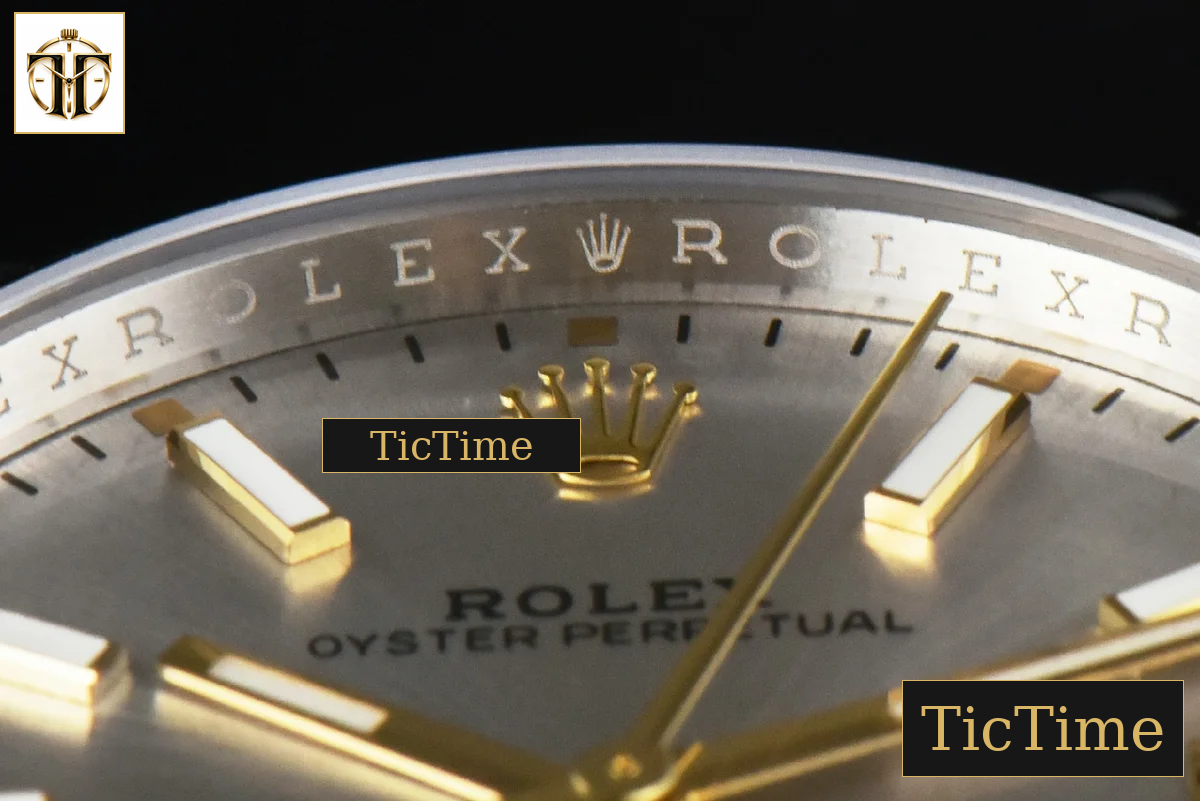 Oyster Perpetual 124300 41mm EWF Silver Dial SS Bracelet A3230 — foto 12