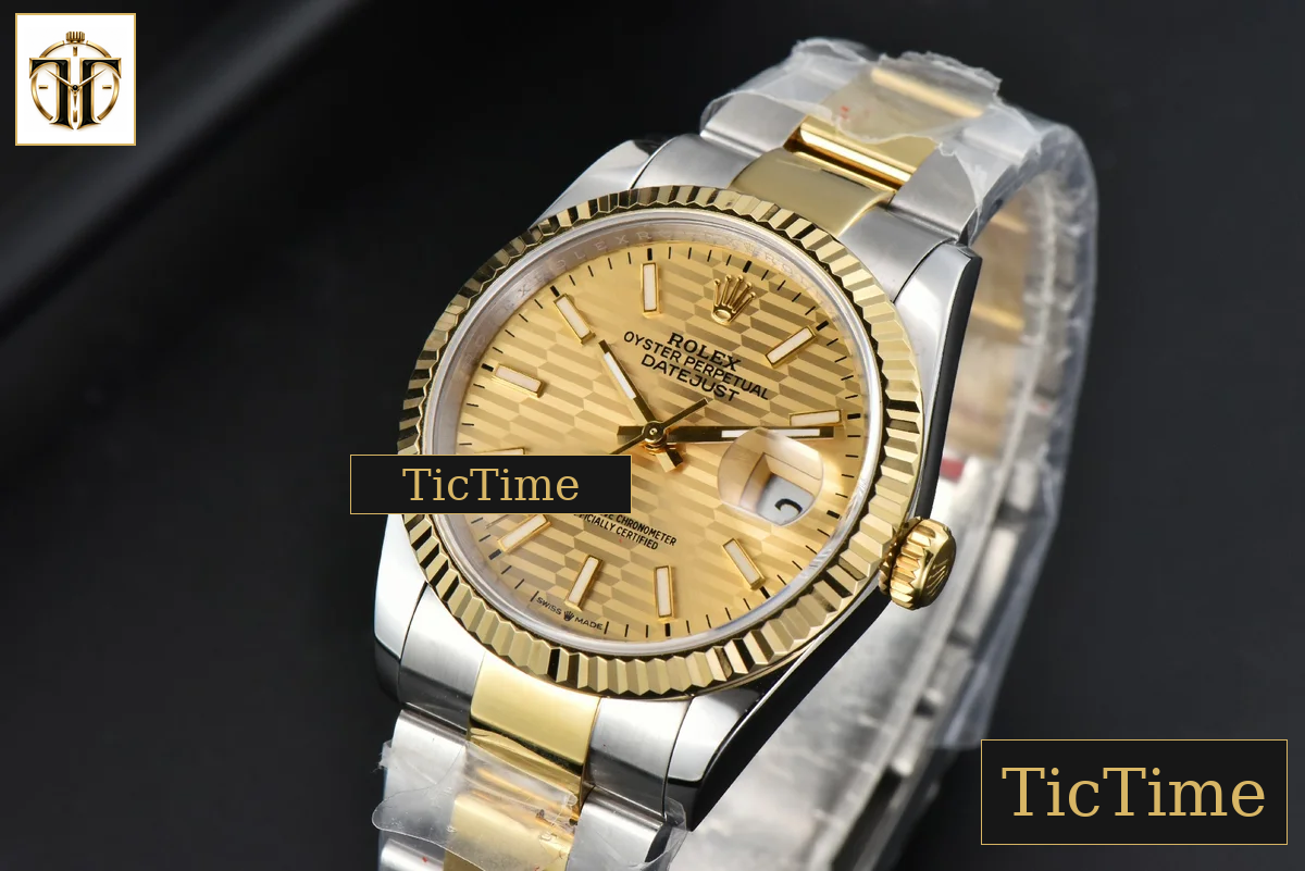 DateJust 36mm BPF YG/SS YG Motif Dial Oyster Bracelet A2824 — foto 4