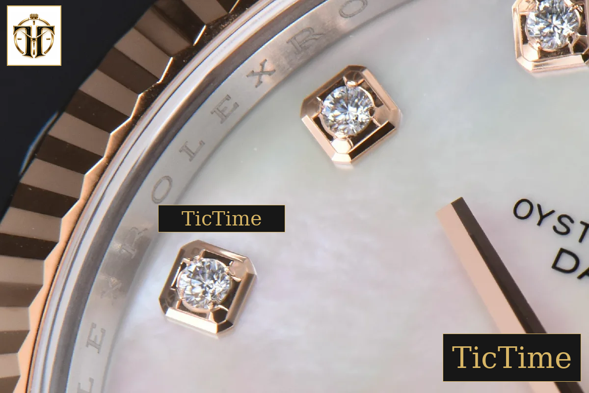 DateJust 126331 41mm Clean Factory RG/SS MOP Dial Jubilee Bracelet VR3235 — foto 6